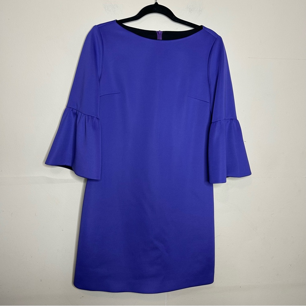 Amber leaf purple dress